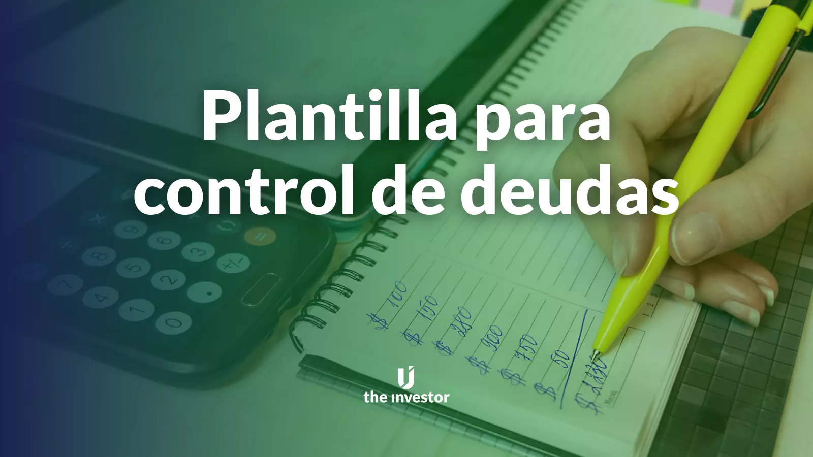 Recursos Plantilla para control de deudas