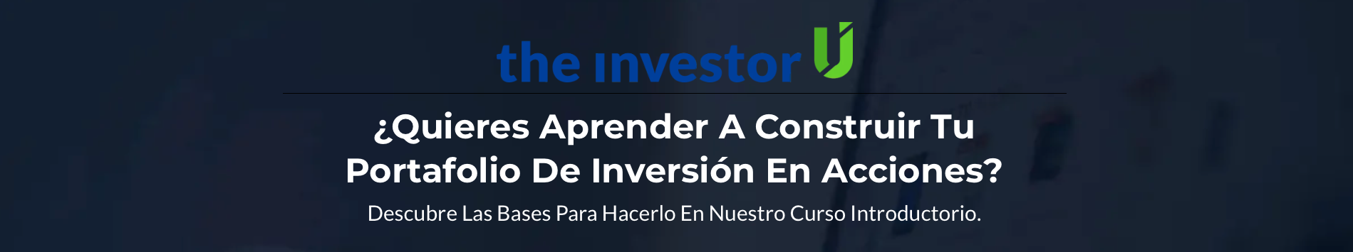 Curso gratuito de The Investor U