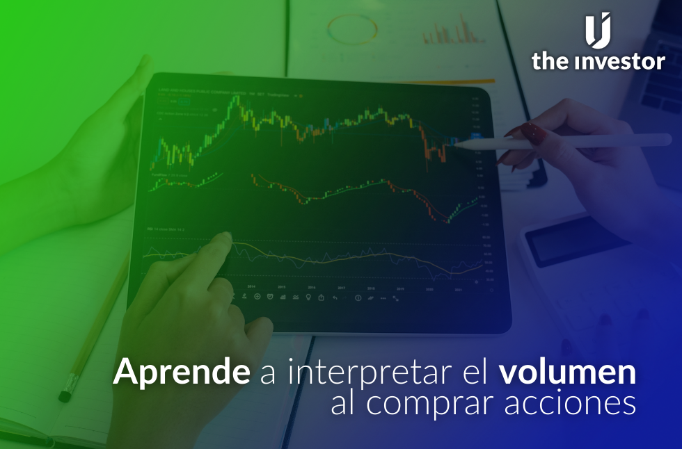 volumen en el mercado de acciones