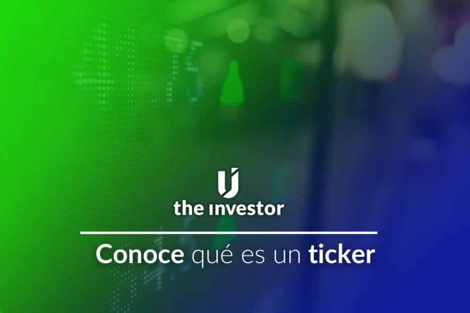 ticker de una acción