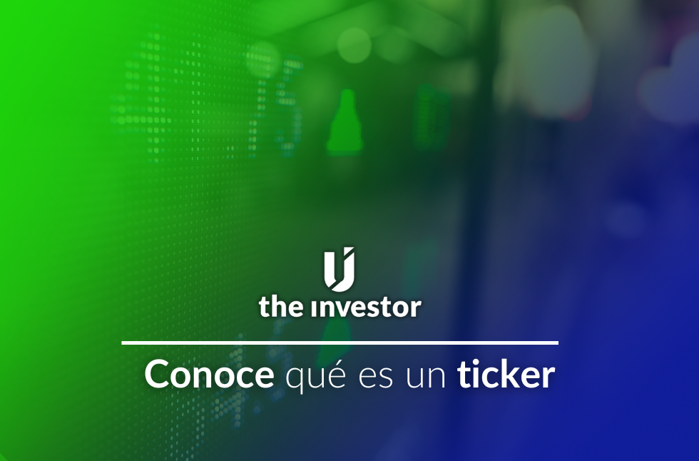 ticker de una acción