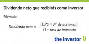 Dividendo neto