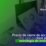 precio de cierre