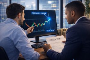 precio de cierre