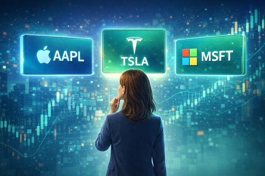 ticker de una acción