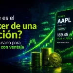 ticker de una acción