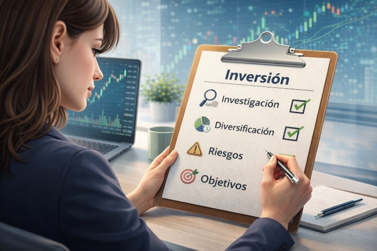 ticker de una acción