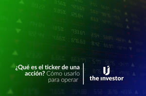 ticker de una acción