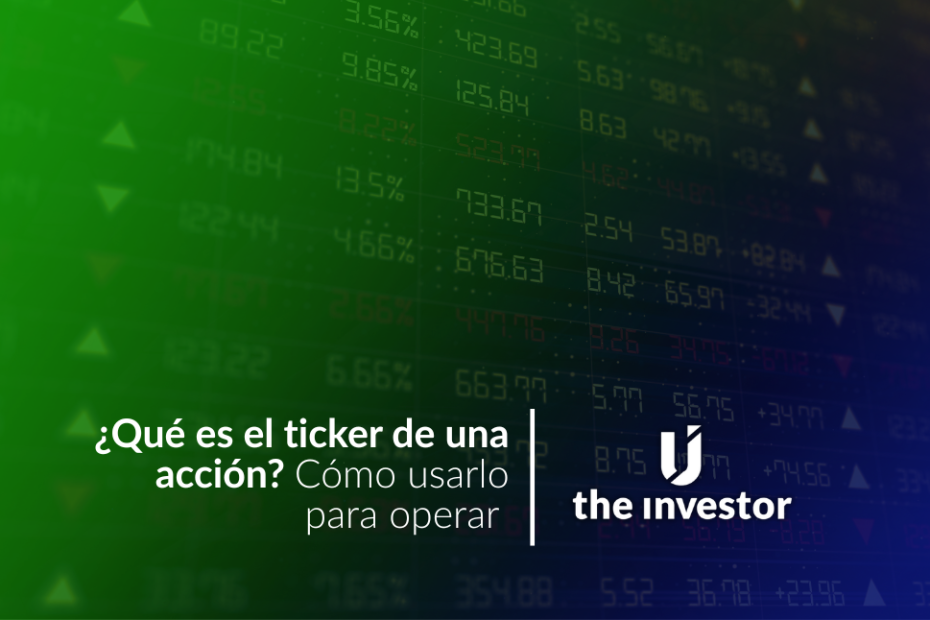 ticker de una acción