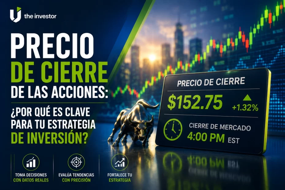 precio de cierre