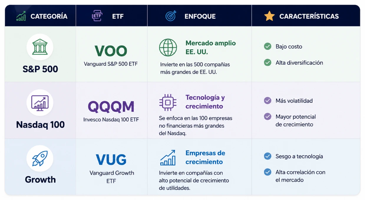 Elegir un ETF