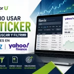Cómo usar el ticker
