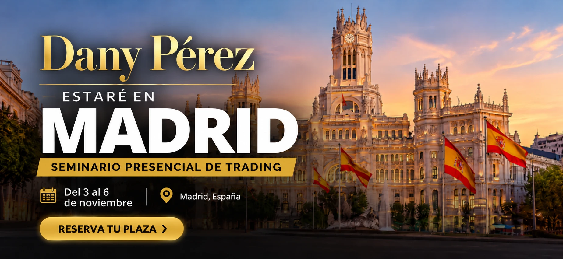 Dany Pérez llega a Madrid 